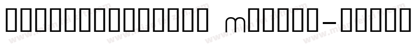 firstchyyfonts Medium字体转换